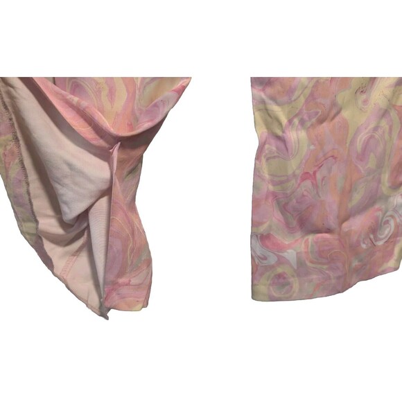 Zara Women's Flare Pants Retro Flowers Split Bottom Size Medium Excellent Shape - Picture 11 of 16